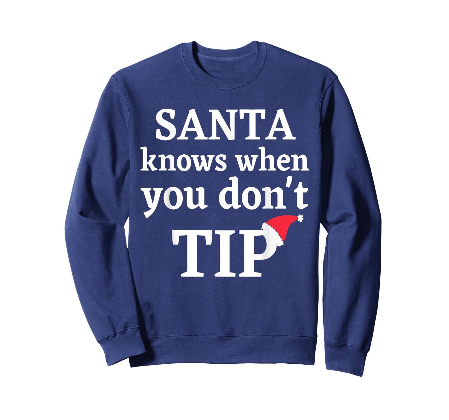 Funny Bartender Waitress Christmas Holiday Santa Gift 2024 T-Shirt