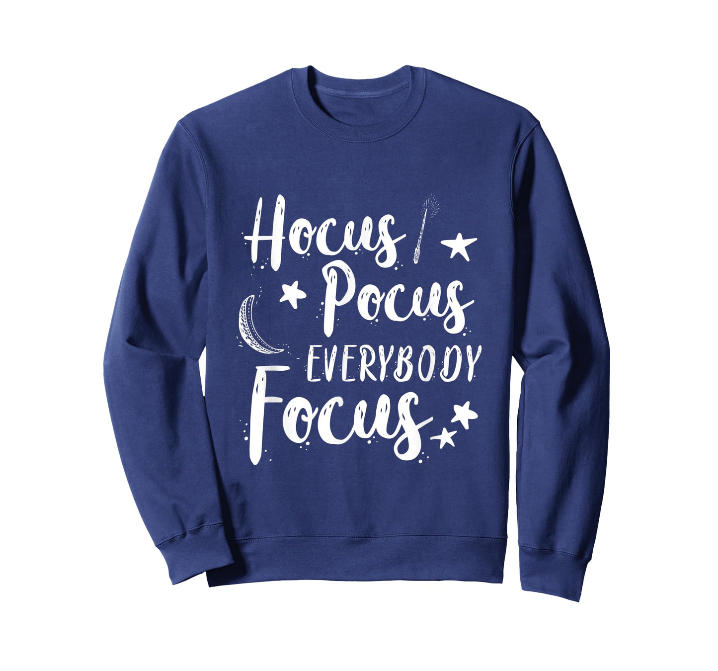 Hocus Pocus Everybody Focus Halloween School Teacher Costume T-Shirt