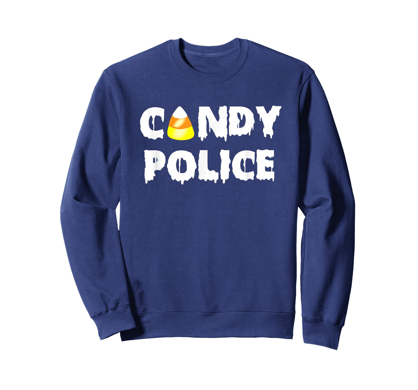 Candy Police Shirt Halloween Mom Dad Last Minute Costume T-Shirt