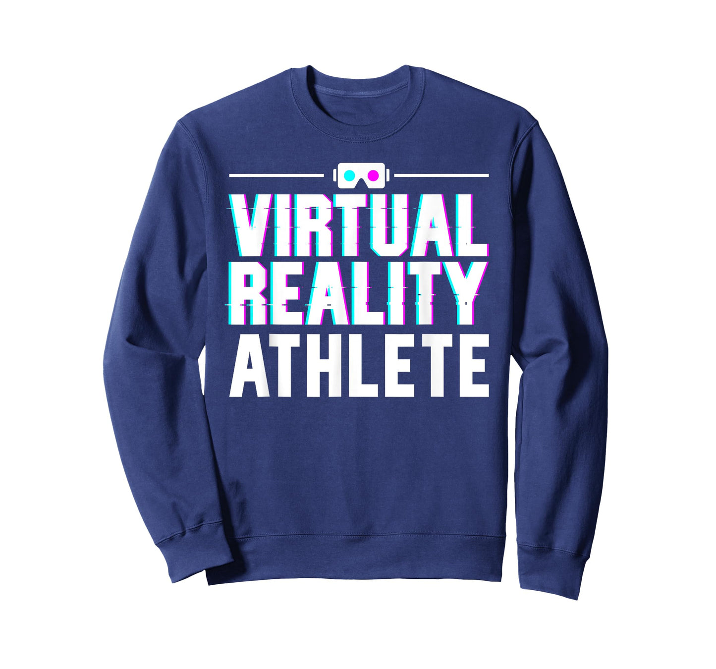 Funny Virtual Reality Athlete Design For Men Women VR Gamer T-Shirt