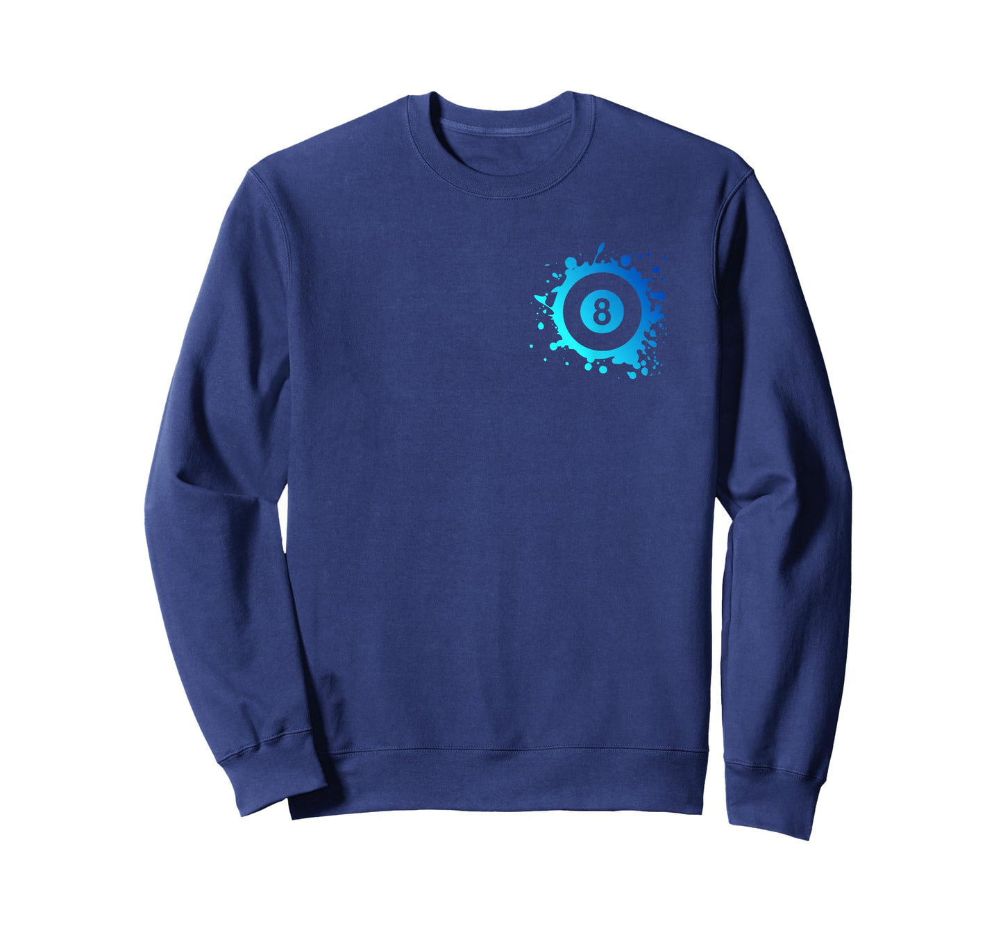 Pool Billiards Player Eight Ball Simple Pool T-Shirt