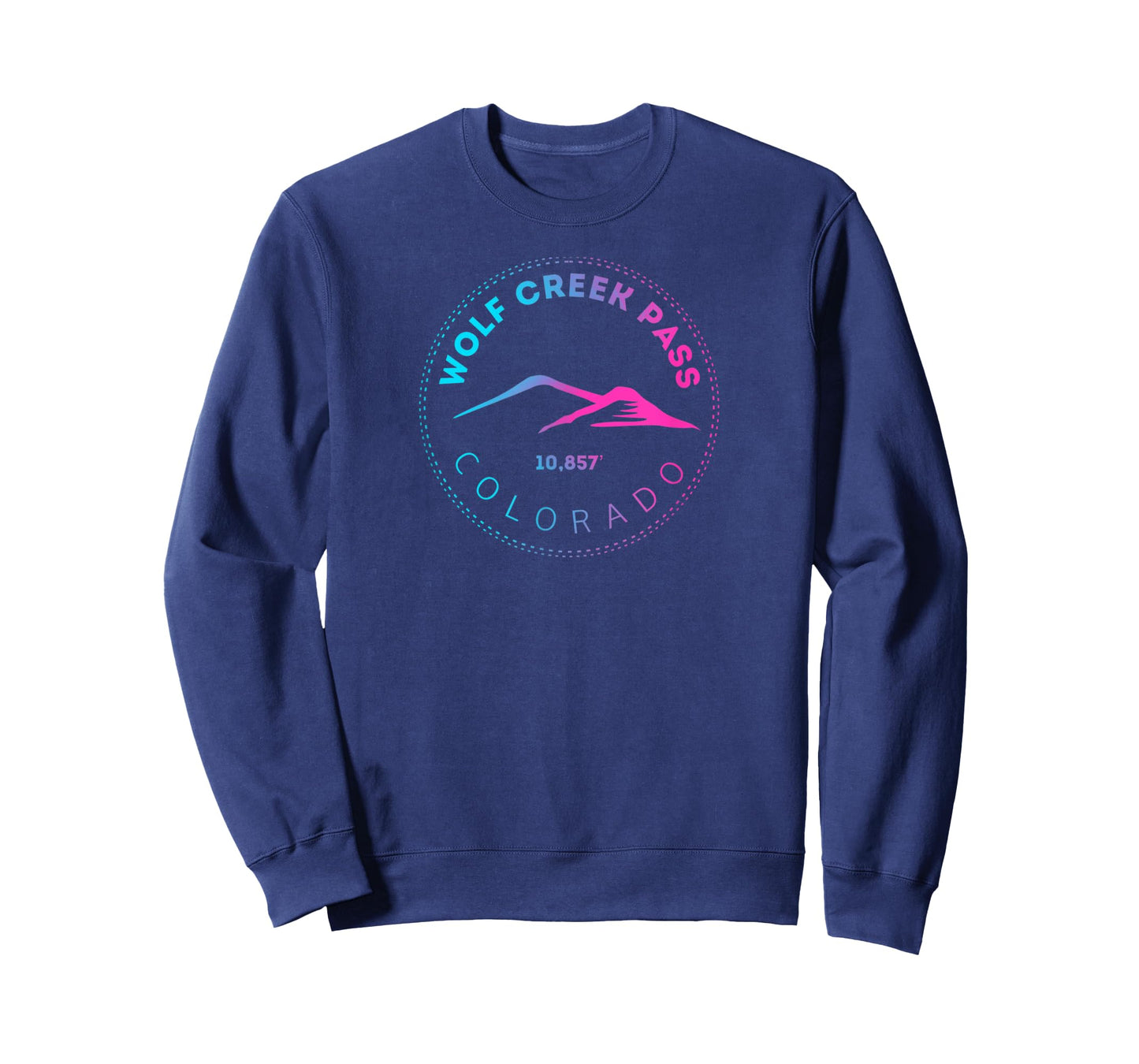 Wolf Creek Pass Colorado – Radiant Elevated Mountain T-Shirt