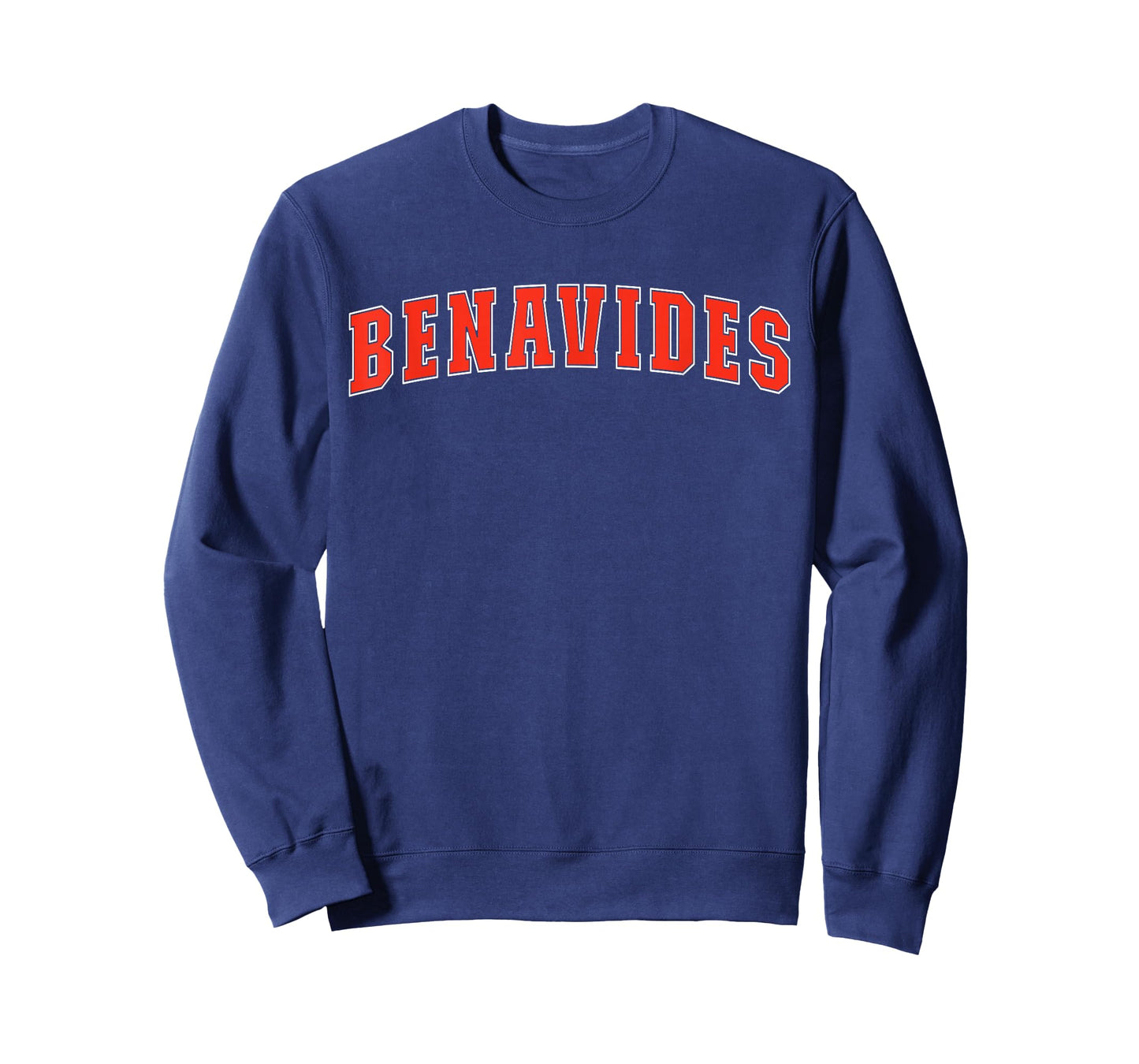 Benavides Texas TX College Style Red Text Benavides T-Shirt