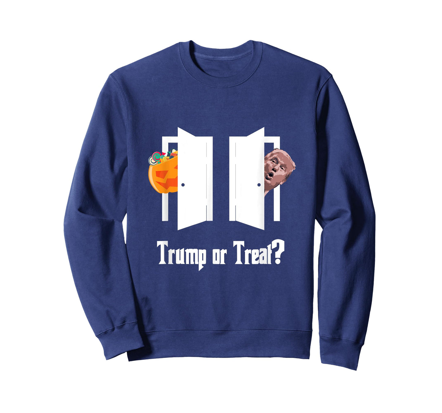 Trump Trick or Treat Halloween Funny T-Shirt