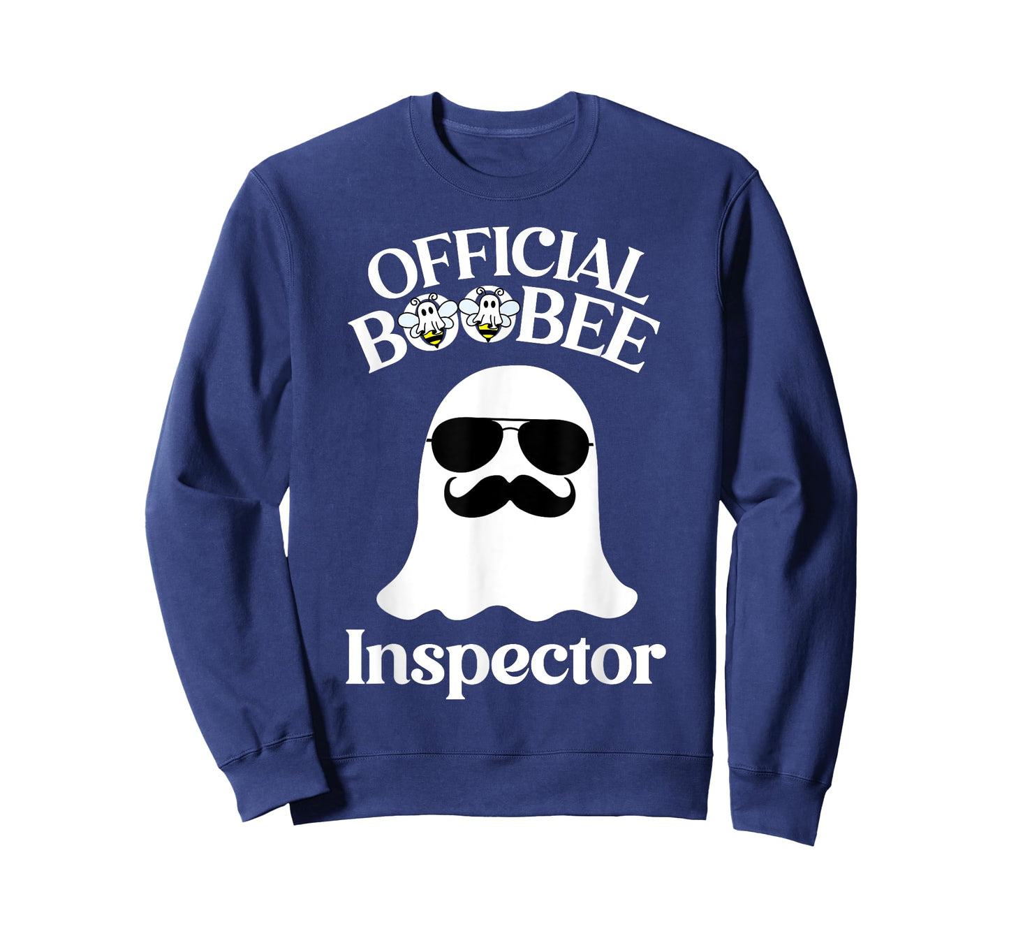 Boo-Bee Inspector Lazy DIY Halloween Costume Funny Ghost T-Shirt