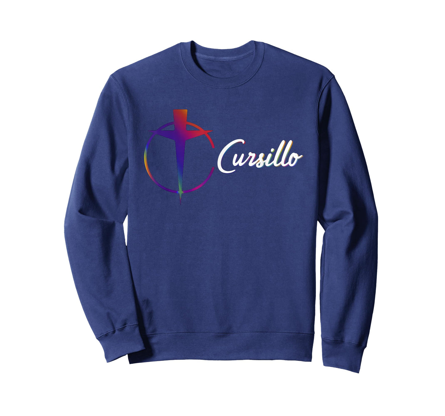 DeColores Cursillo Rainbow Rooster Catholic T-Shirt