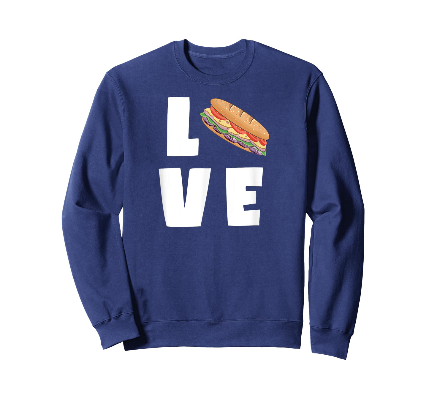 I Love Sub Sandwiches Funny Deli Hero Hoagie Food Lover T-Shirt