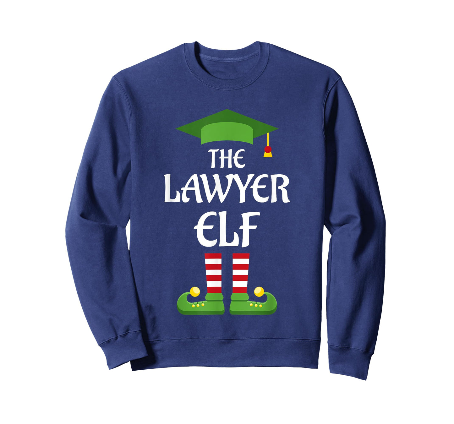 Lawyer Elf Family Matching Group Christmas T-Shirt