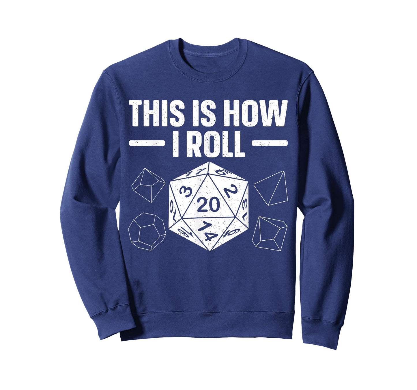 Funny Board Game Art For Men Women Tabletop RPG D20 Dice T-Shirt