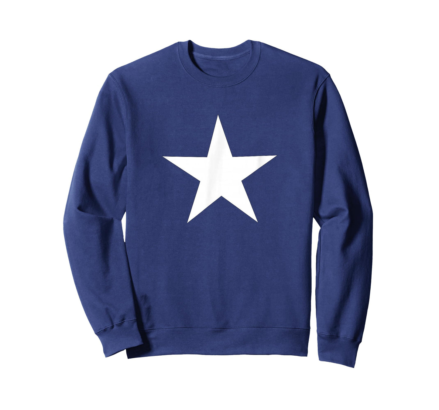 White Star on Front T-Shirt