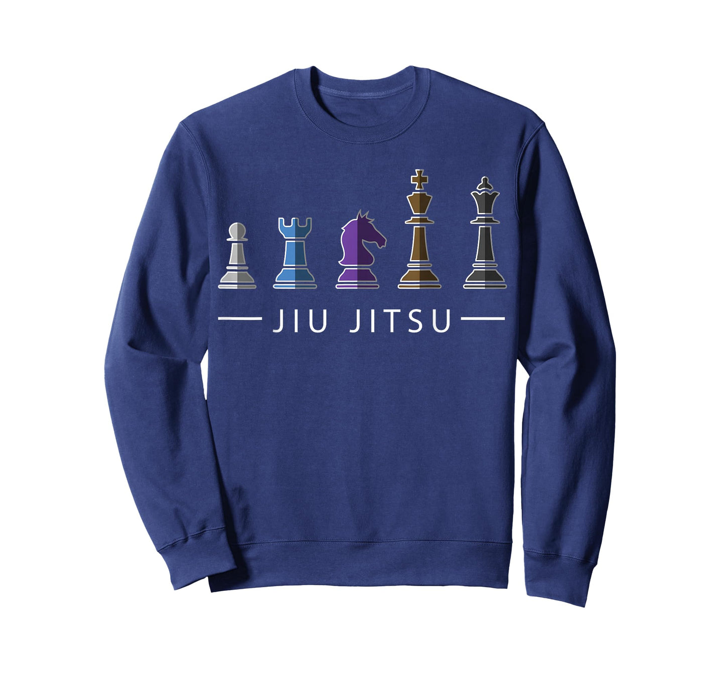 Funny BJJ Brazilian Jiu Jitsu Chess Belt Fighter MMA Gifts T-Shirt