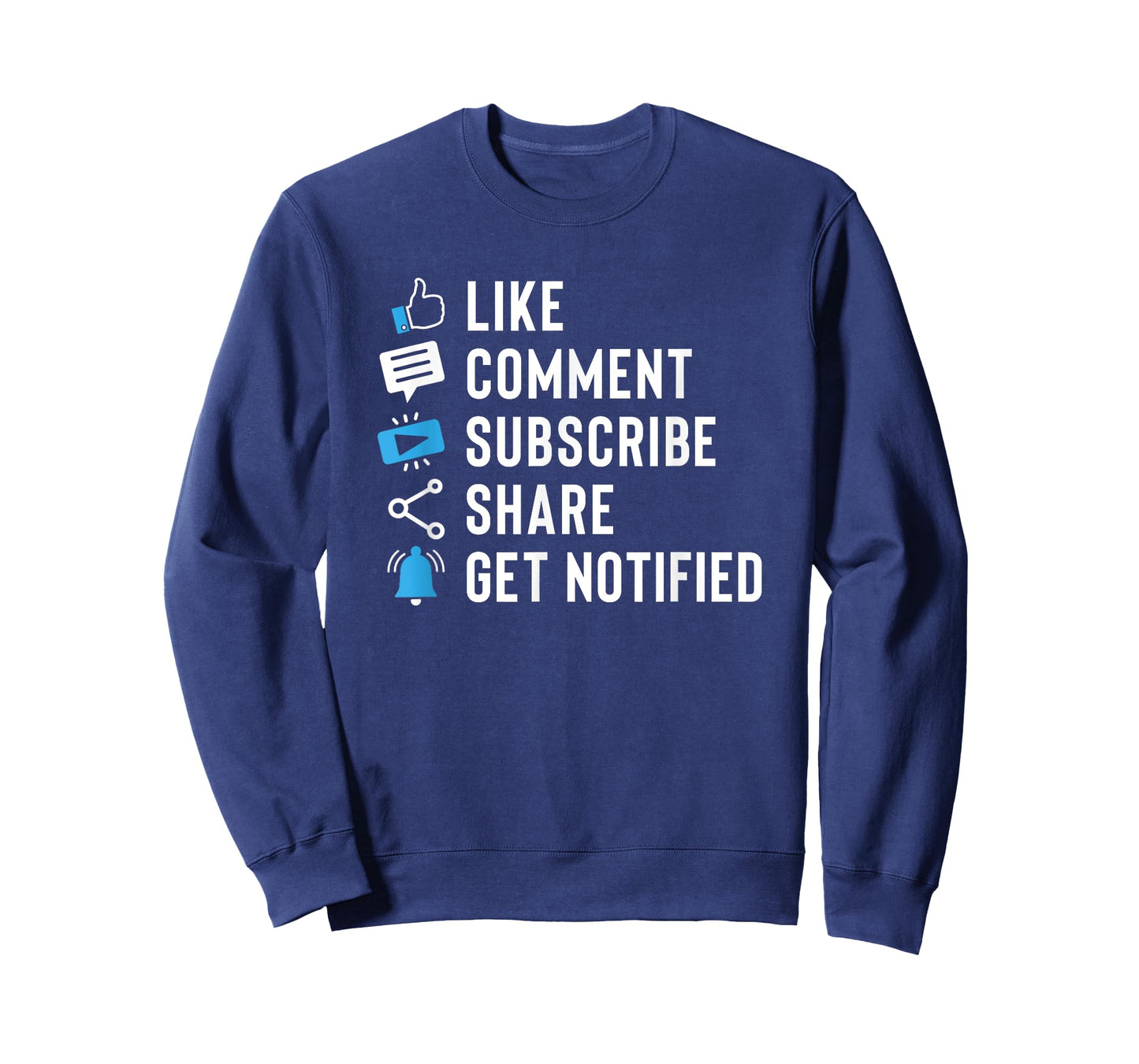 Like Comment Subscribe Share Vlogging Blog Traveler Blogger T-Shirt
