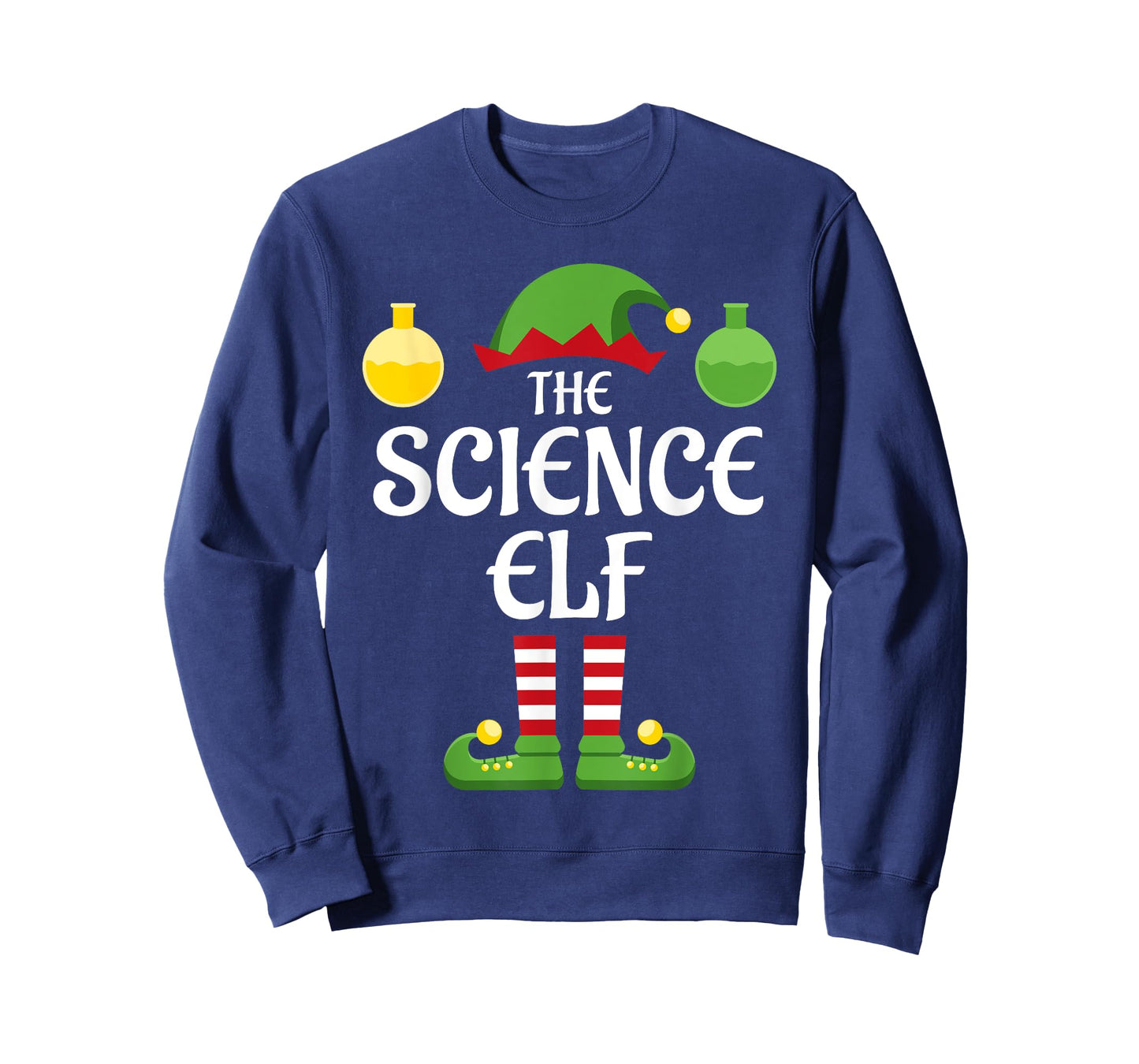 Science Elf Family Matching Group Christmas T-Shirt