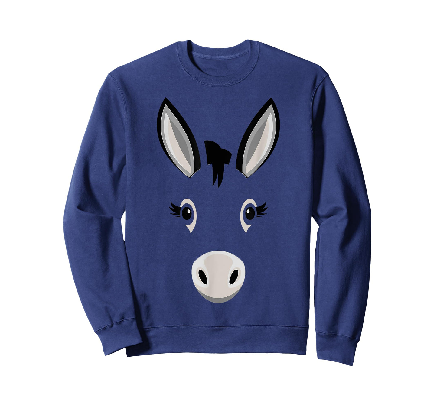 Halloween Donkey Face Tshirt Costume Kids Cute Themed T-Shirt