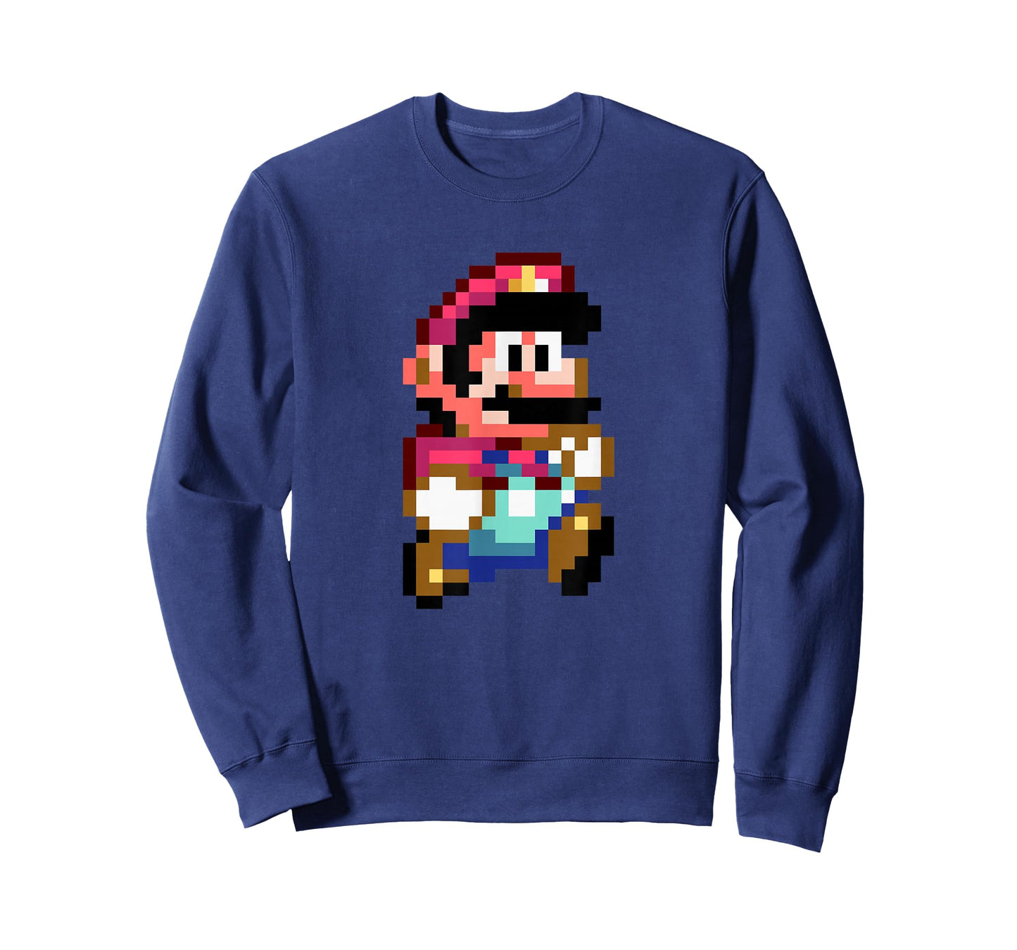Super Mario Bros Retro Mushroom Kingdom 8-Bit Mario T-Shirt