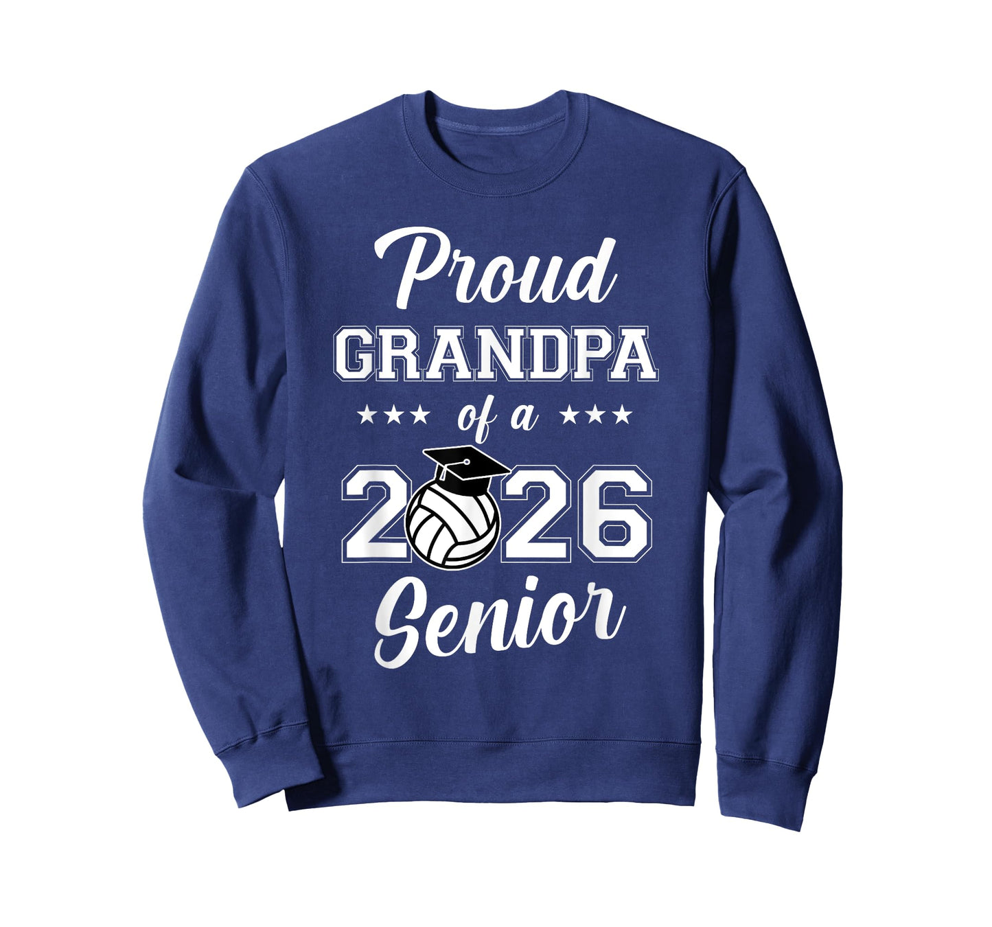 Proud Grandpa of a 2026 Senior Volleyball Player T-Shirt