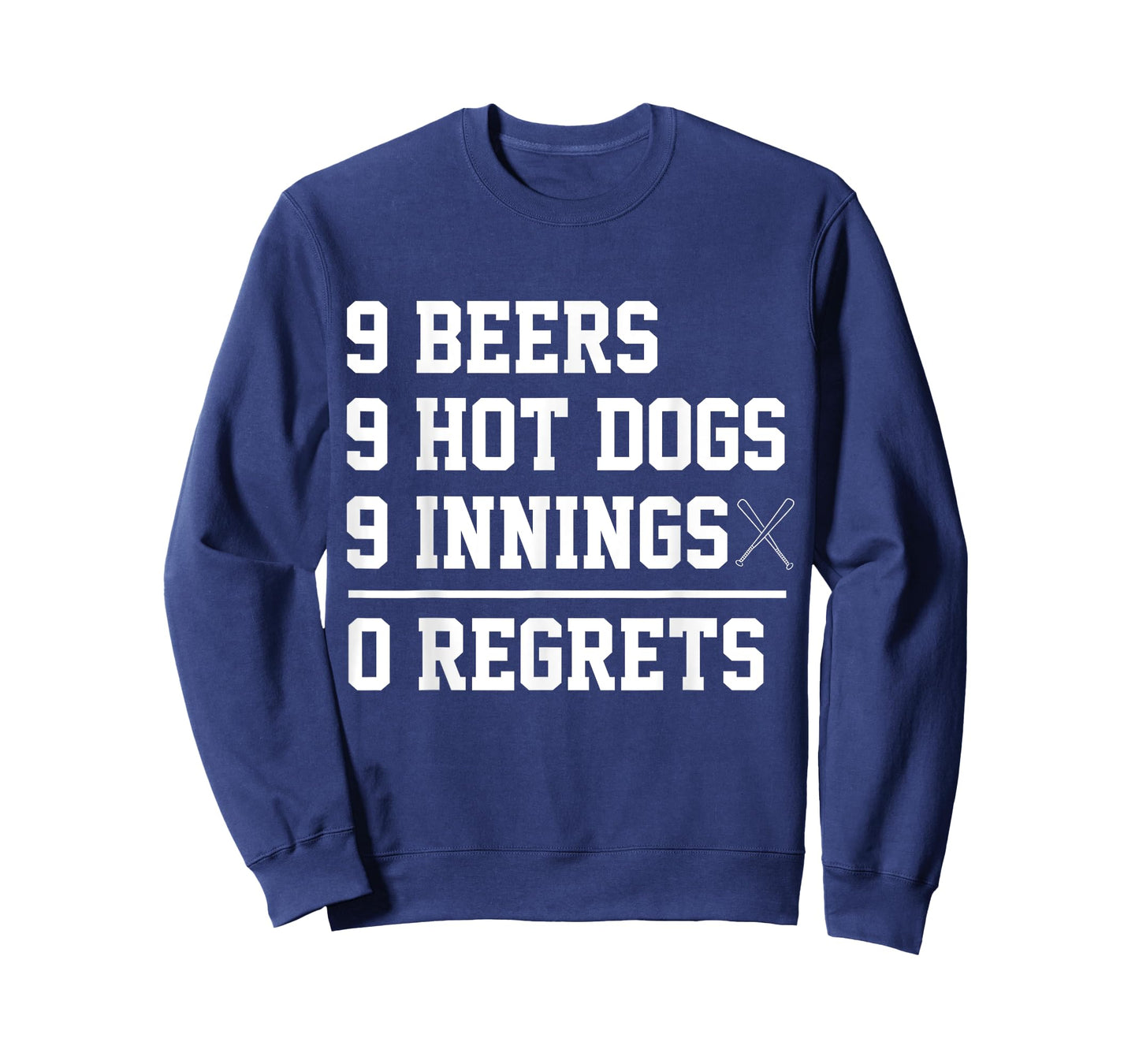 9 9 9 Challenge Baseball 9 Hot Dogs 9 Beers 9 Innings T-Shirt