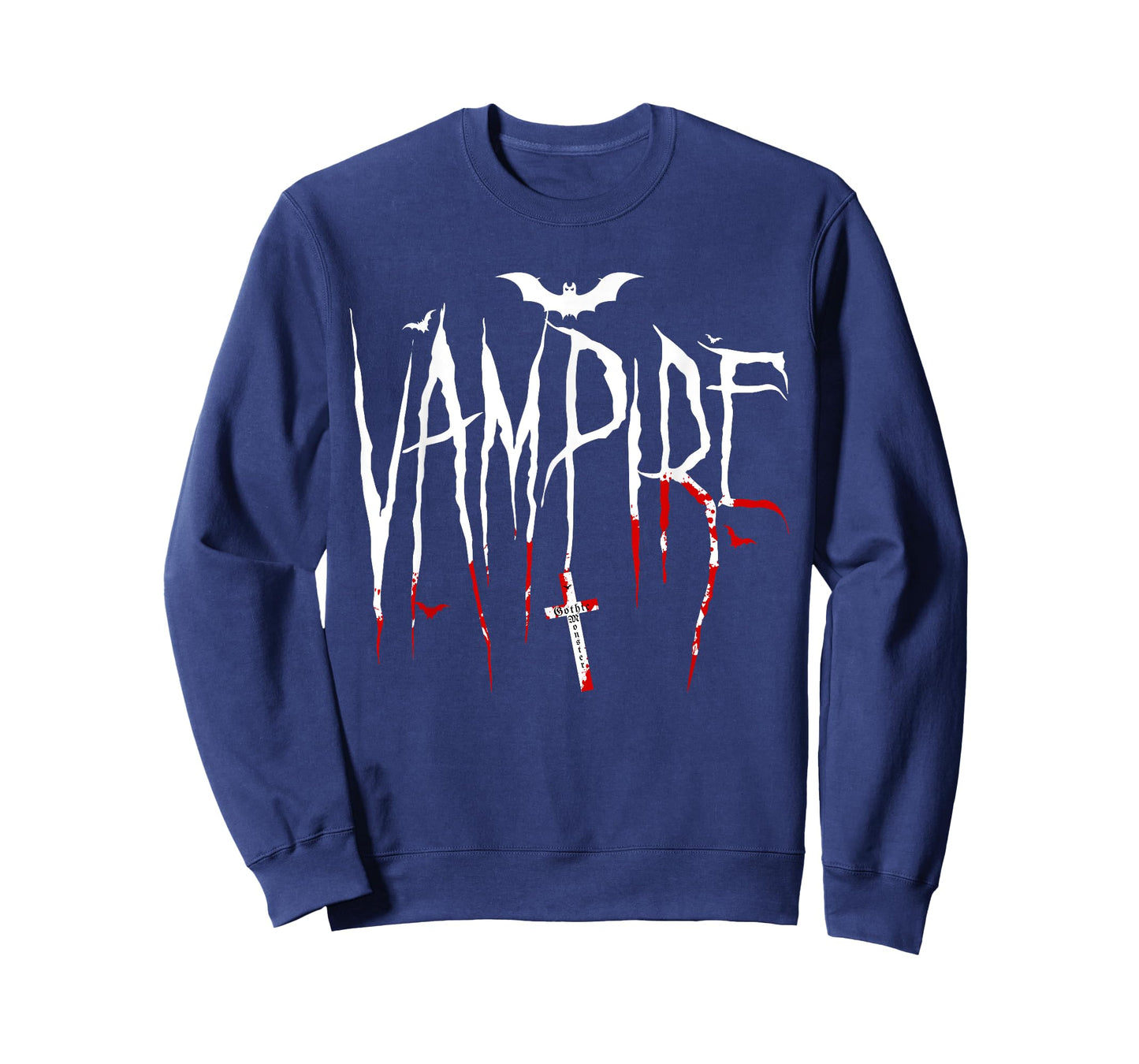 Vampire Bat Gothic Monsters Halloween T-Shirt