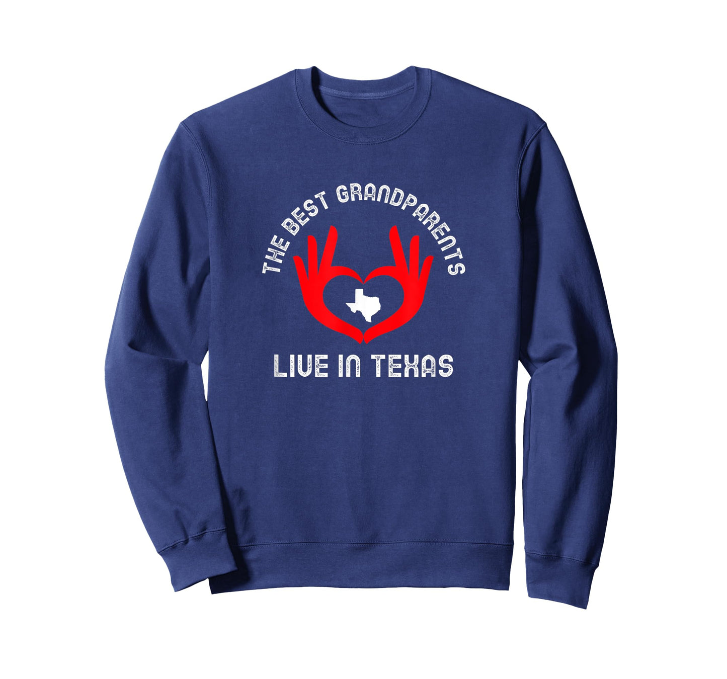 The Best Grandparents Live In Texas Grandparent Gift T-Shirt