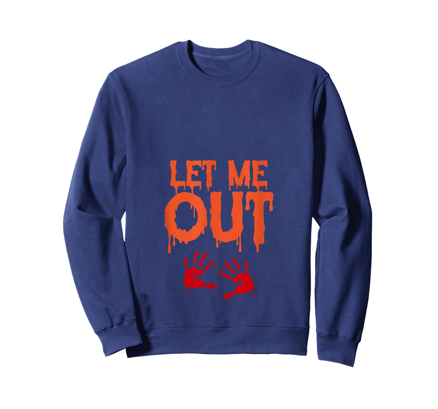Let Me Out Funny Pregnant Halloween Costume Baby Zombie Mom T-Shirt