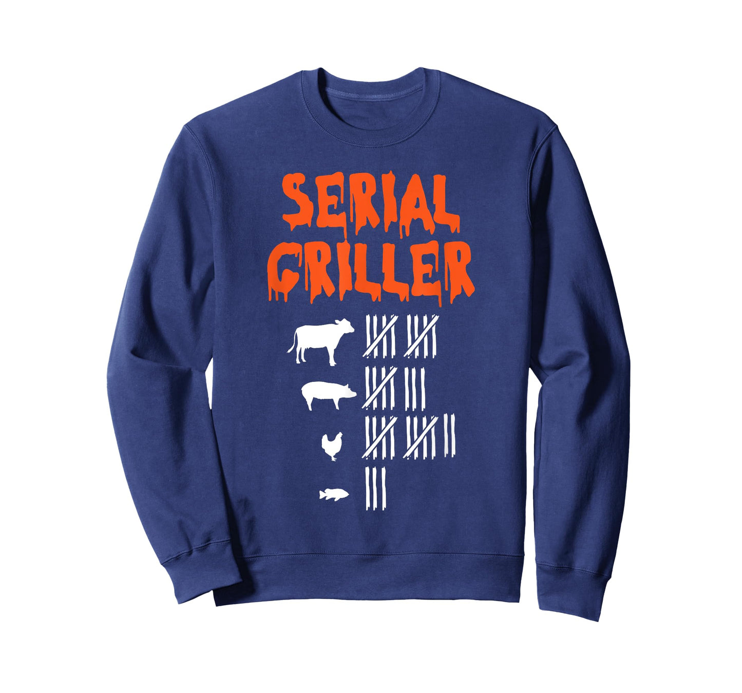 Serial Griller Lazy Halloween Costume Funny BBQ Chef Smoker T-Shirt