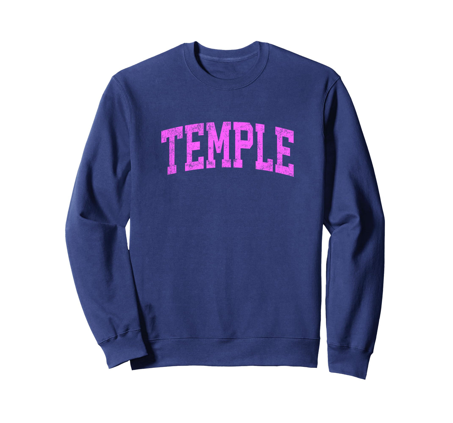 Temple Texas TX Vintage Athletic Sports Pink Design T-Shirt