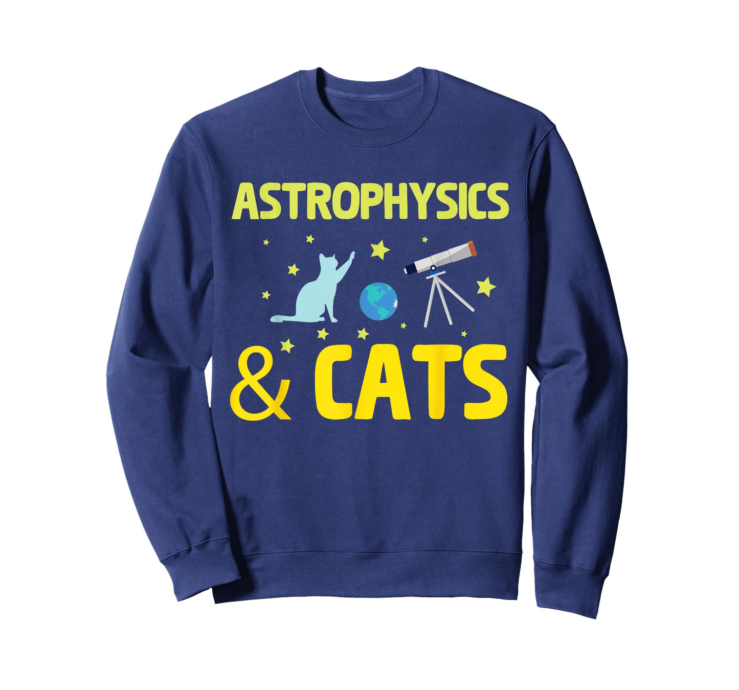 Astrophysics And Cats, Telescope Astrophysicist T-Shirt