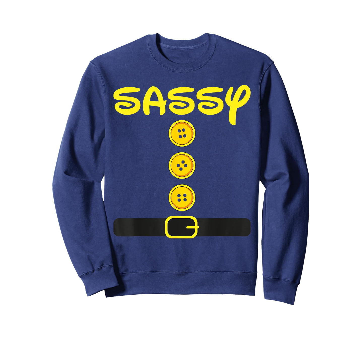 Sassy-Dwarf Costume Color Family Matching Dwarf Halloween T-Shirt
