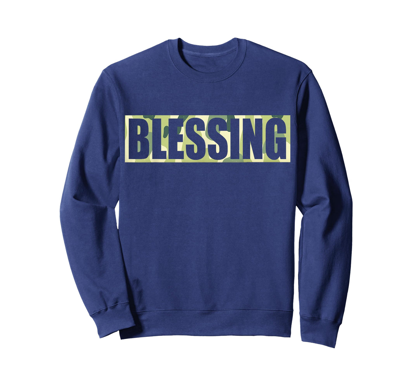 Camouflage Themed Party BLESSING IN DISGUISE Word Pun Funny T-Shirt