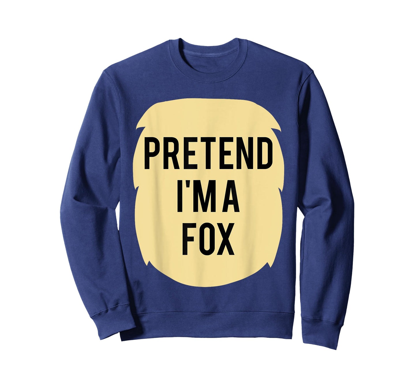 Pretend I'm A Fox Costume Funny Halloween Party T-Shirt