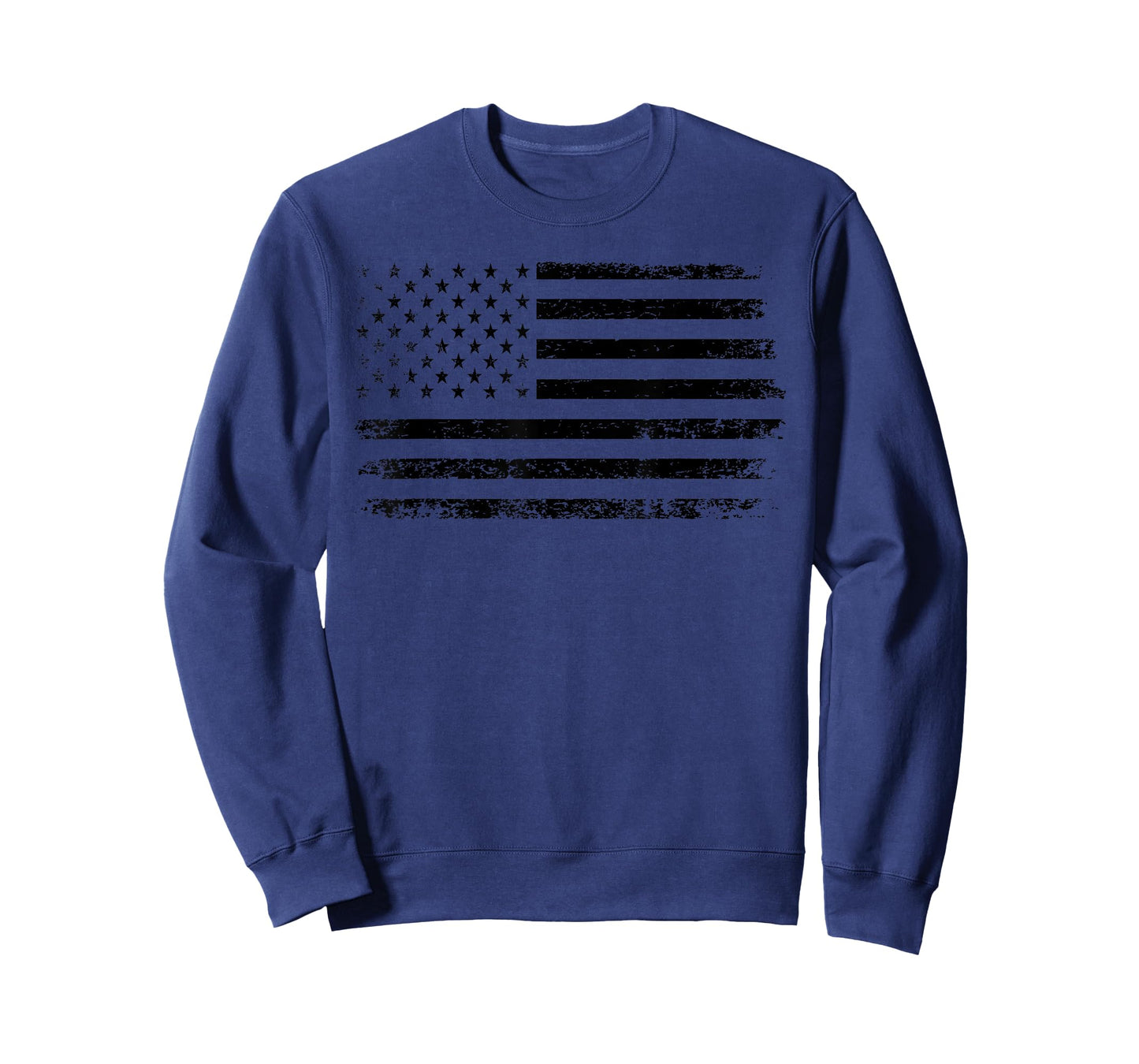 Distressed American Flag 4th of July Patriotic Tee T-Shirt