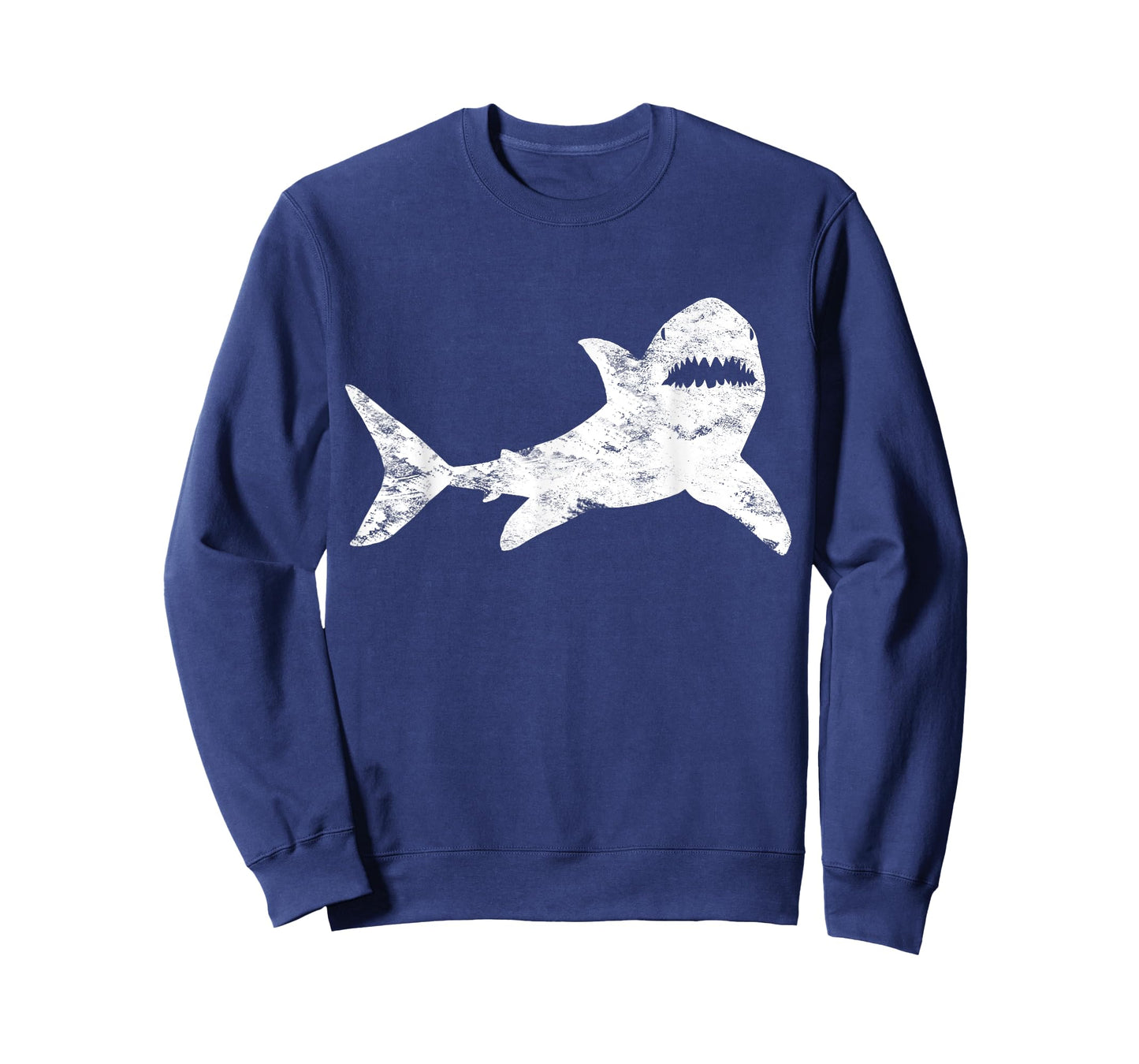 Shark Distressed Cool Vintage T-shirt Shark Bite Tee T-Shirt