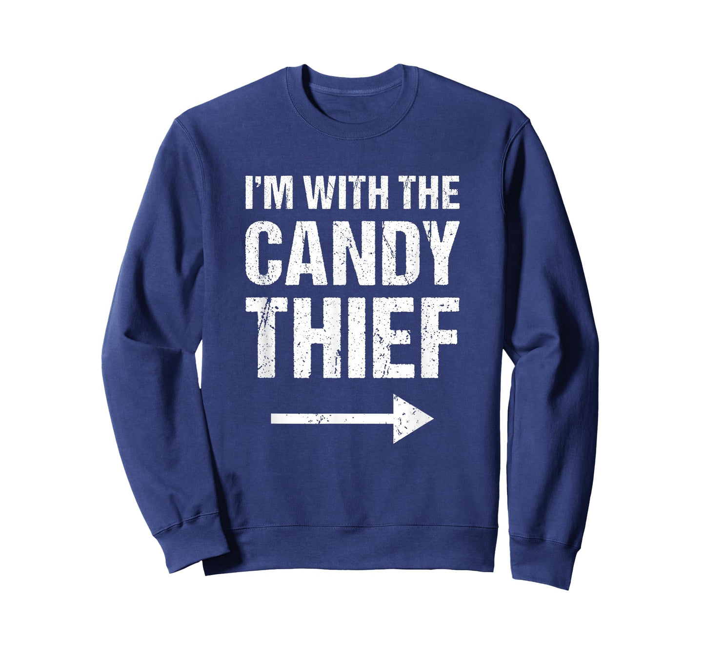Halloween Couples Costume Shirt I'm With The Candy Thief