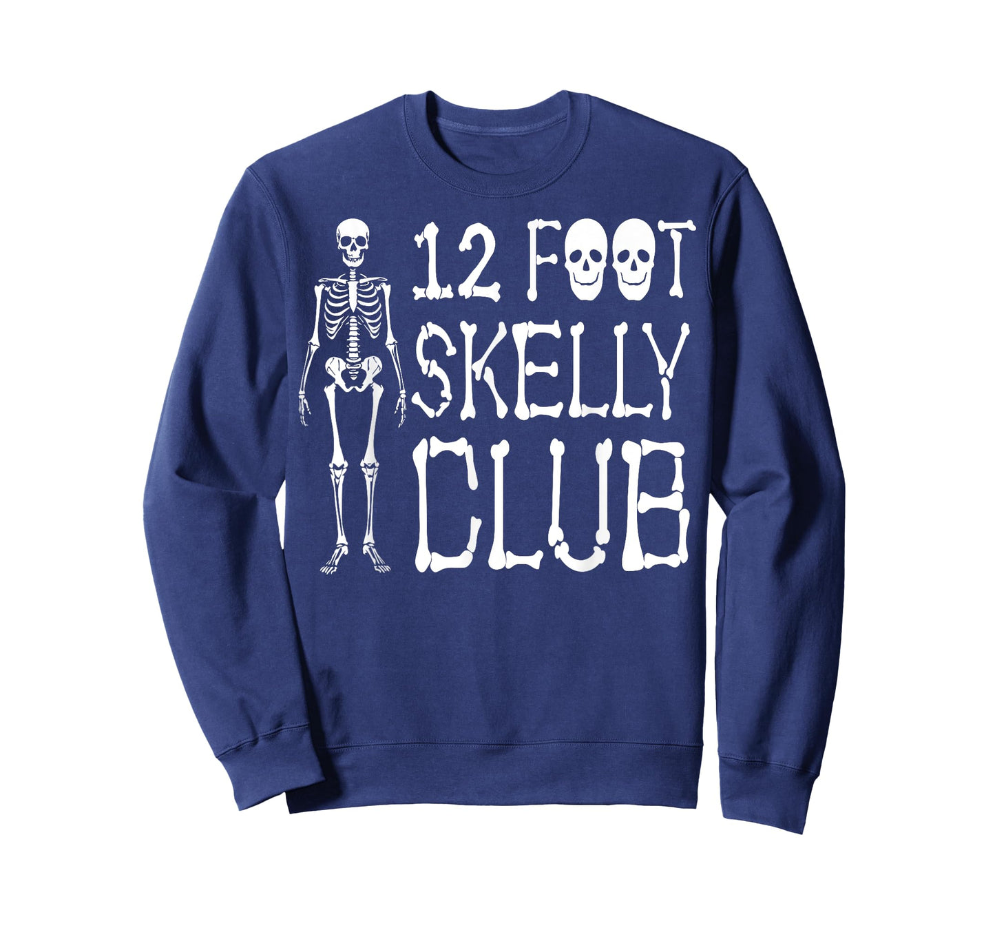 12 Foot Skelly Club - Halloween T-Shirt