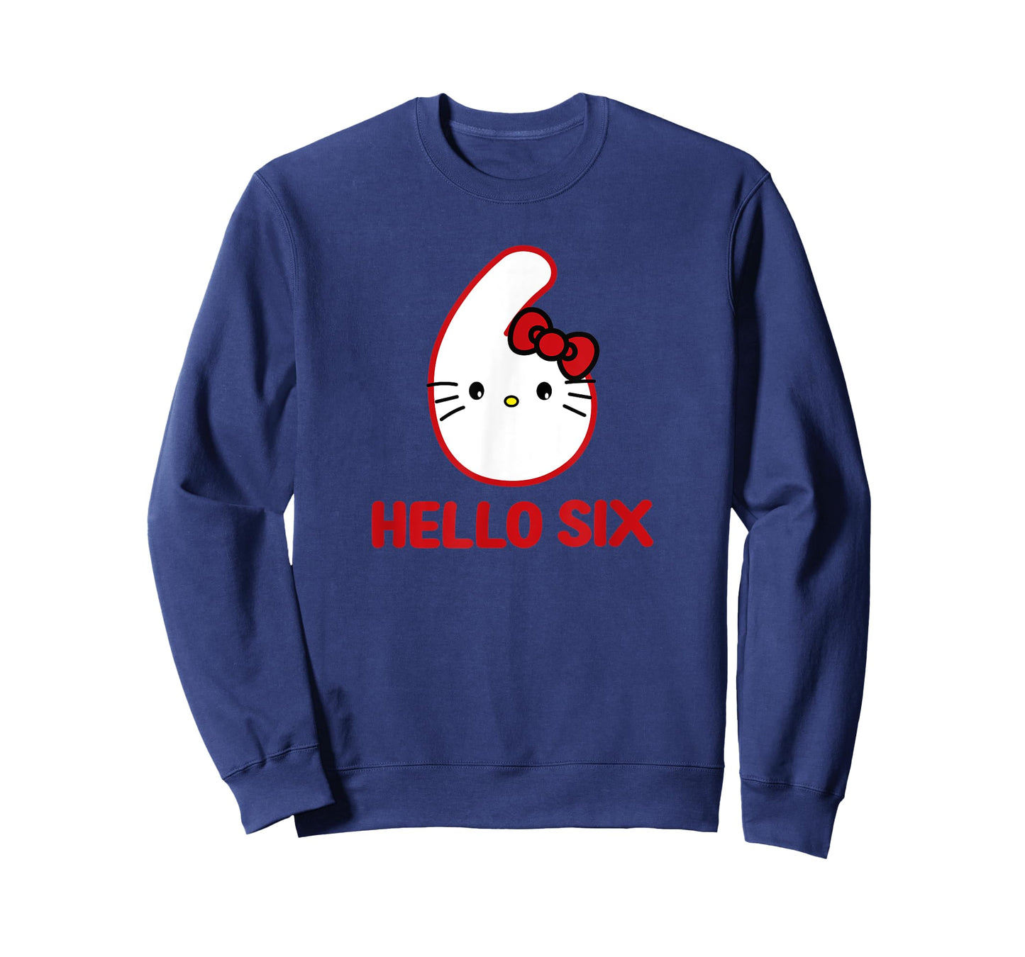 Happy Birthday Kitty, Cute Hello Six Bday 6th Kawaii Gift T-Shirt