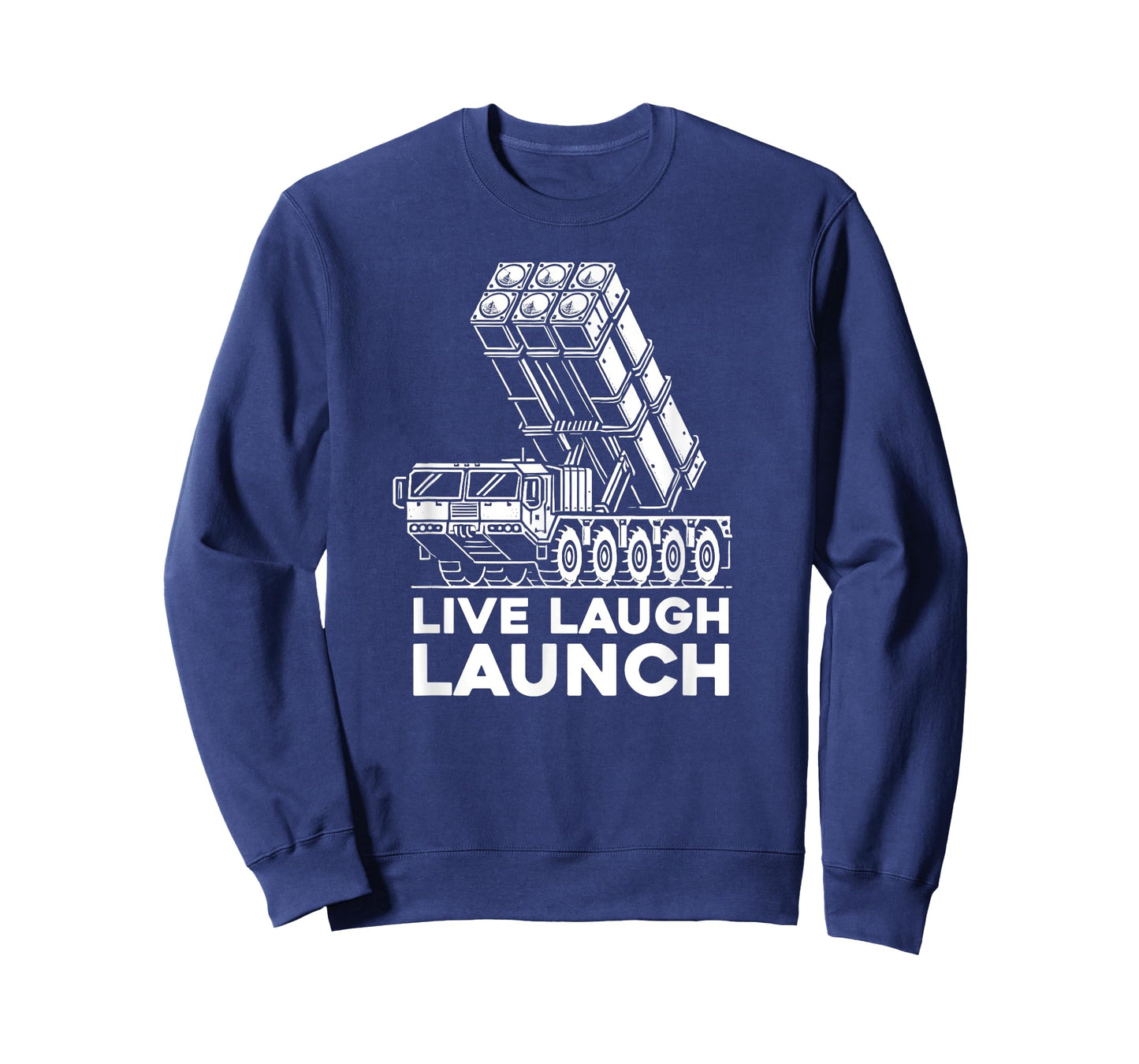 Live Laugh Launch for Military Missile Patriot and Veteran T-Shirt