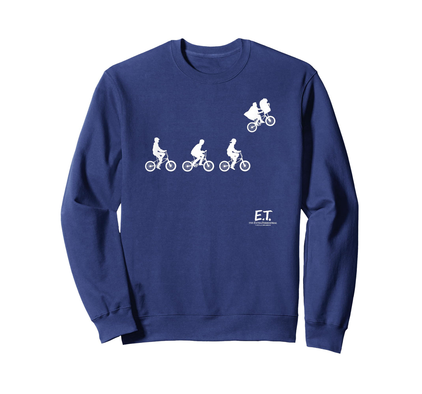 E.T. the Extra-Terrestrial Bike Chase Silhouette T-Shirt