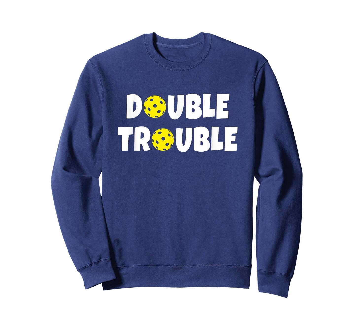 Pickleball - Funny Double Trouble Team T-Shirt T-Shirt