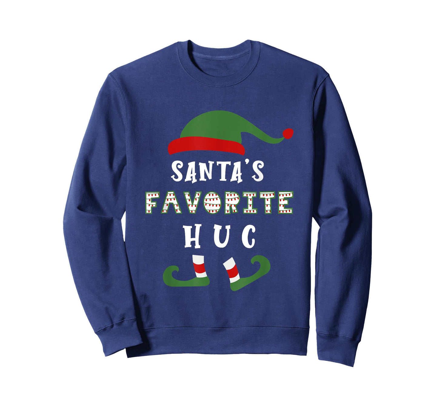 Santa's Favorite Health Unit Coordinator HUC Healthcare Elf T-Shirt