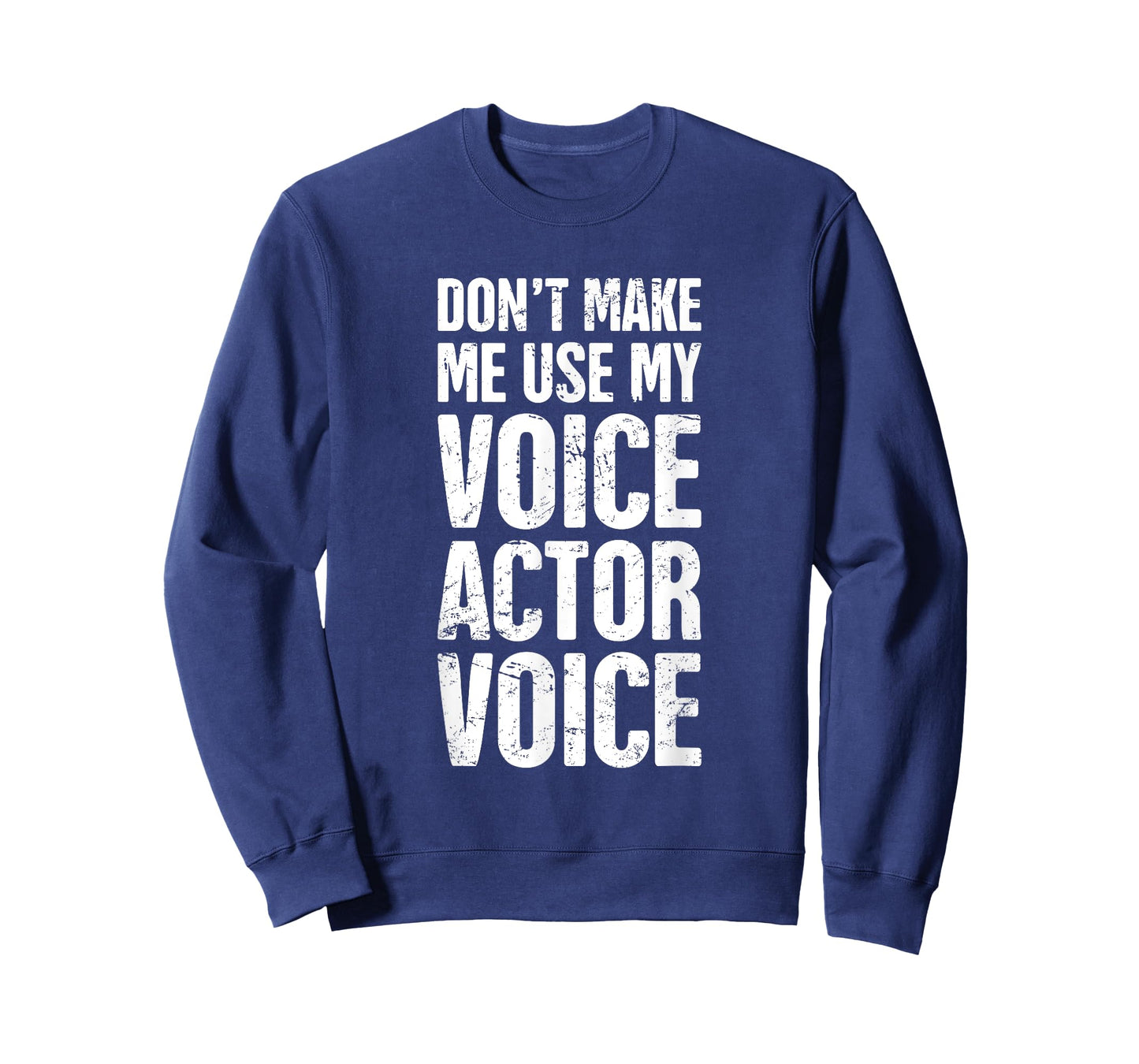 Voice Actress & Voice Actor Gifts Unisex-Adults Black Cotton Polyester Modern Cartoon T-Shirt Small
