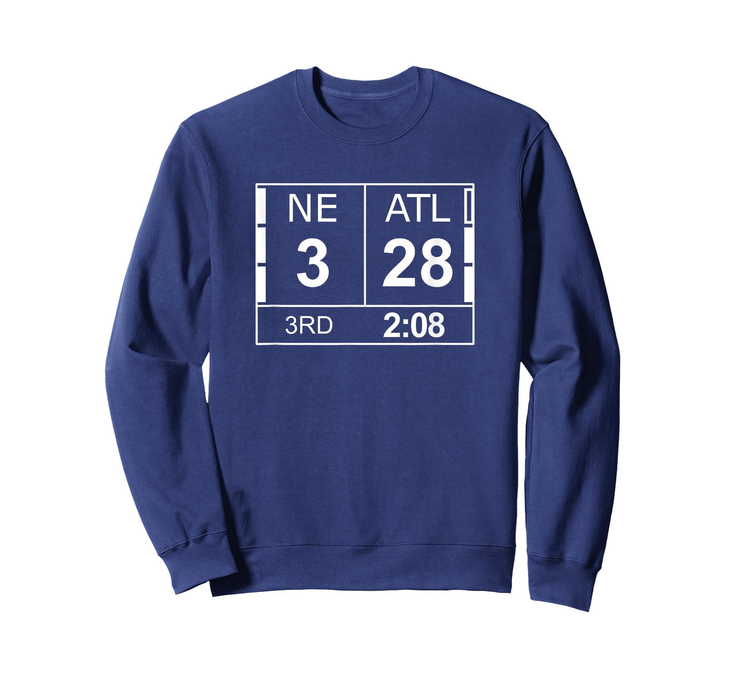 NE 3 ATL Atlanta 28 Comeback Final 2 Sides Shirt T-Shirt