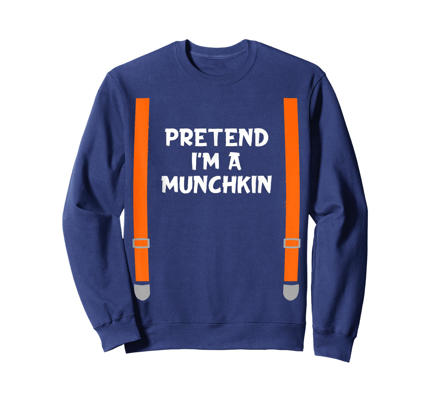 Pretend I'm Munchkins Funny Lazy Halloween Party Costume T-Shirt