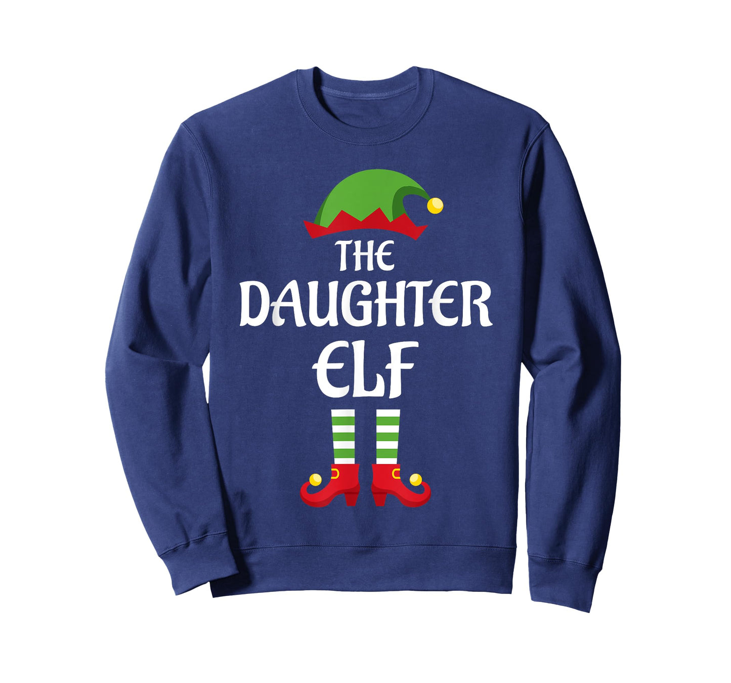 Daughter Elf Family Matching Group Christmas T-Shirt