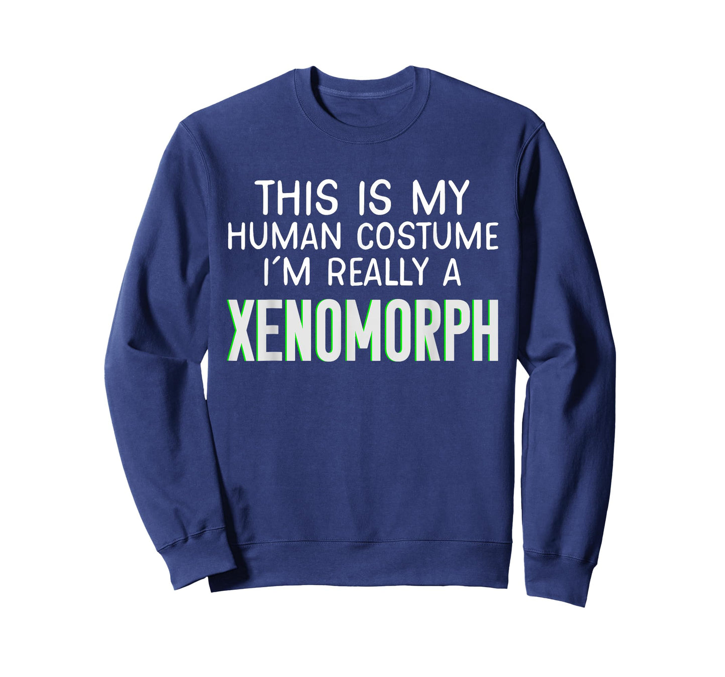 This Is My Human Costume I'm Really A Xenomorph T-Shirt