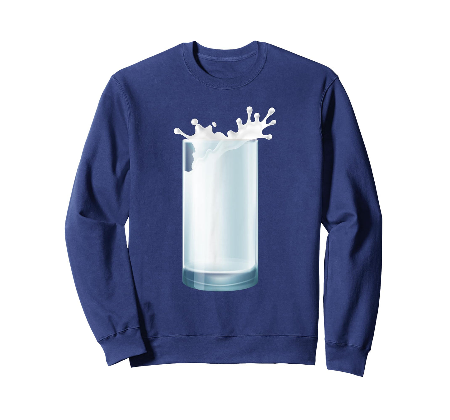 Glass of Milk Couple Matching Halloween Party DIY Costume T-Shirt