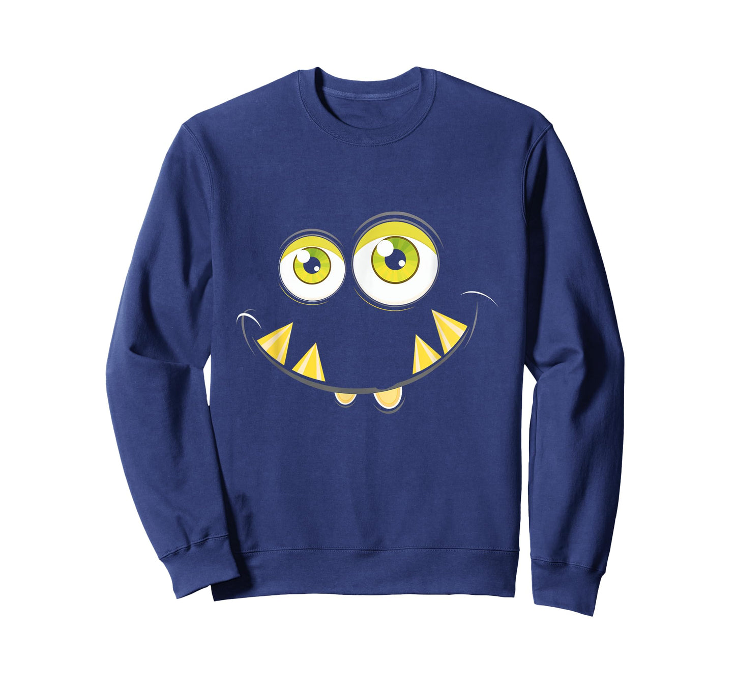 Monster Face Cute Halloween Costume Idea Kids Fun T-Shirt
