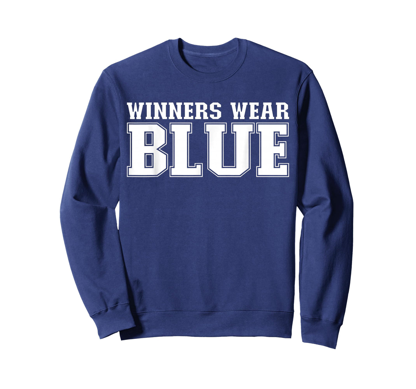 Winners Wear Blue Spirit Wear Team Game Color War Funny T-Shirt