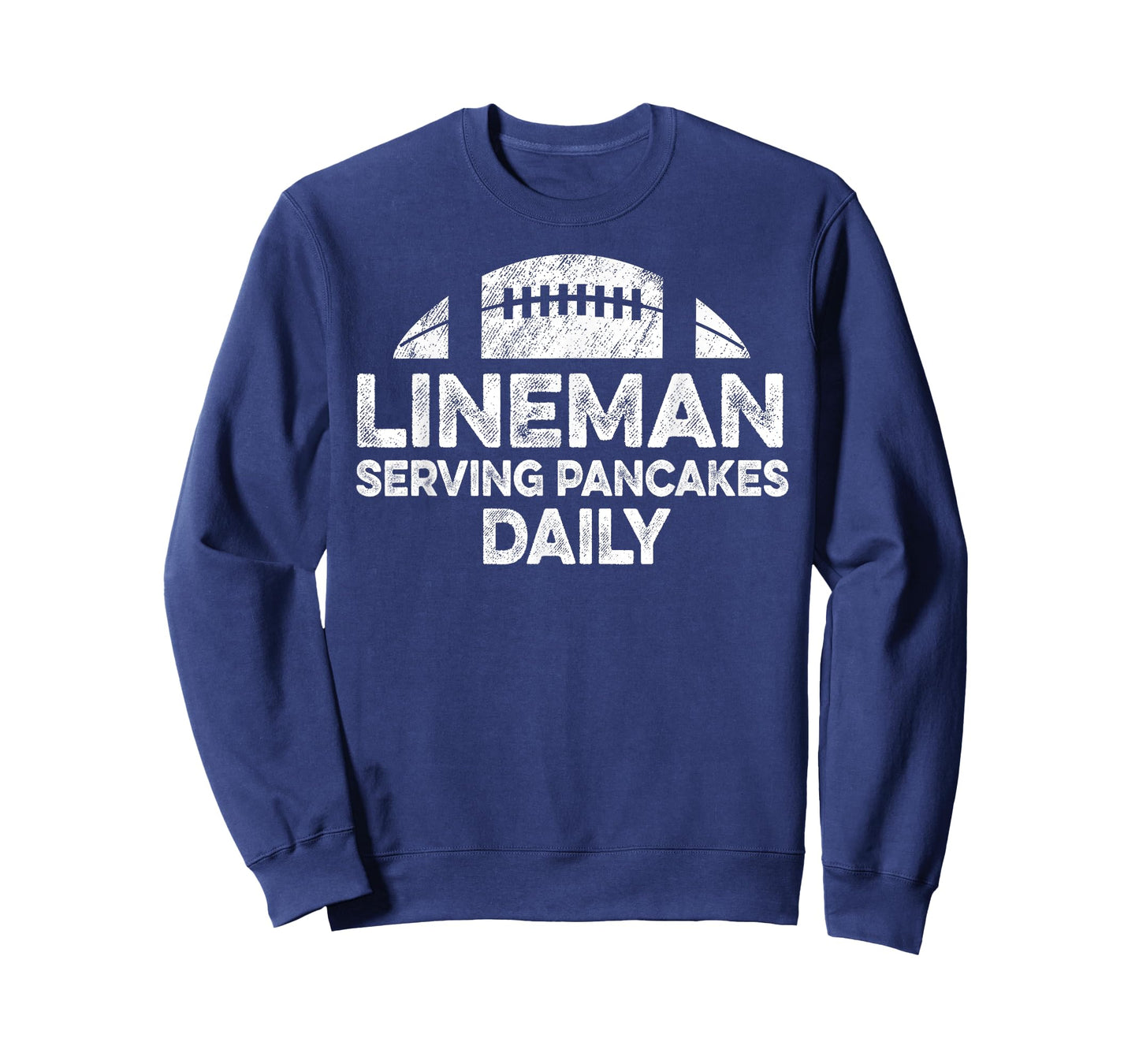 Lineman Serving Pancakes Daily Football Offensive Lineman T-Shirt