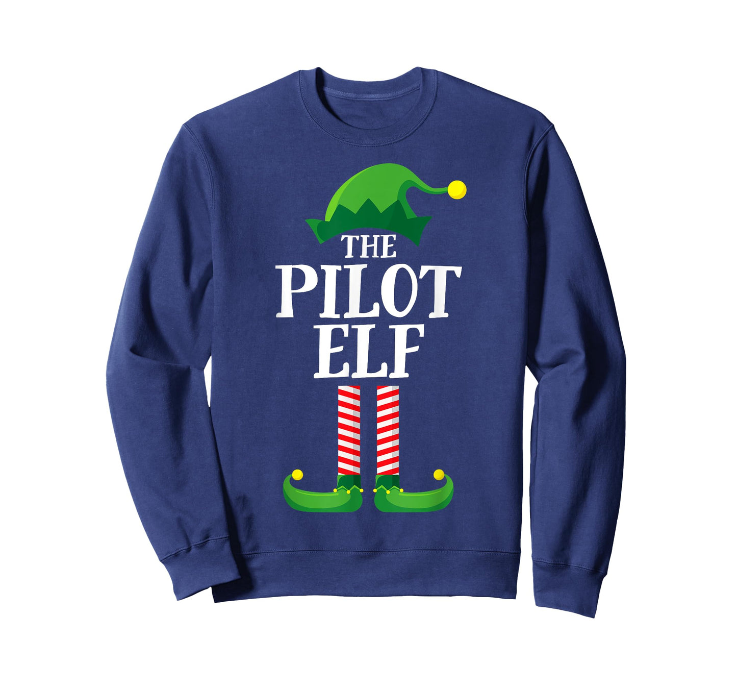 Pilot Elf Matching Family Group Christmas Party Pyjamas T-Shirt
