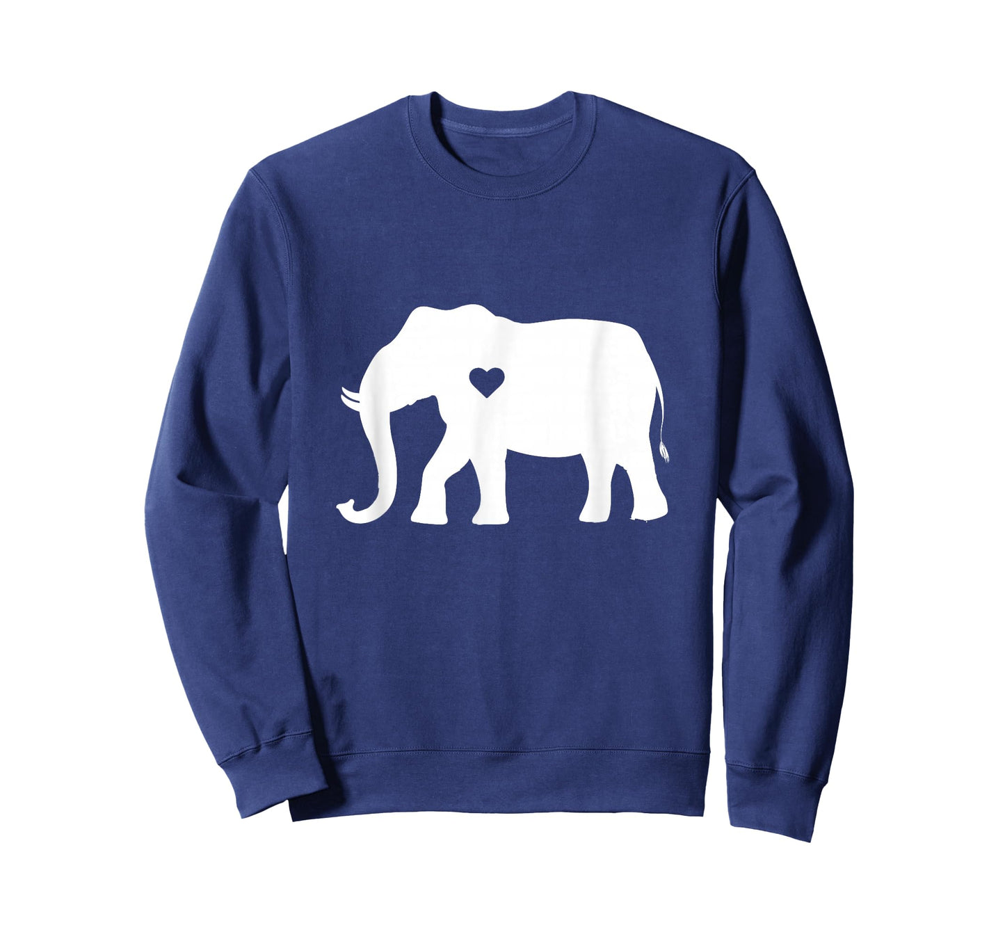 Love Elephant Heart Silhouette Gift T-Shirt